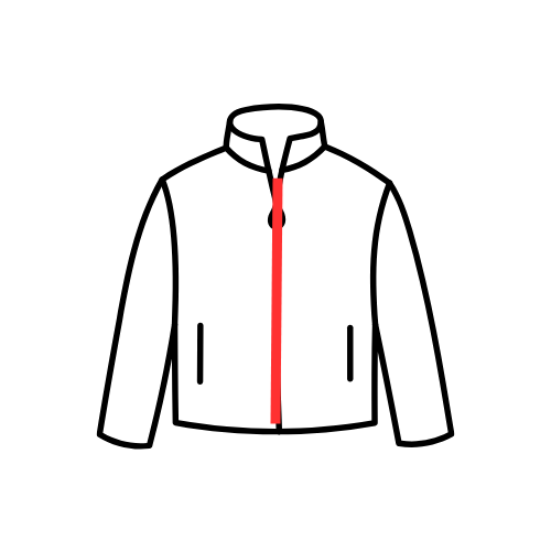 Lederjacke Reißverschluss tauschen - Hani Schneiderei