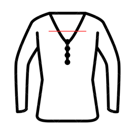 T-Shirt/Bluse Kragen vergrößern/V-Ausschnitt nähen - Hani Schneiderei